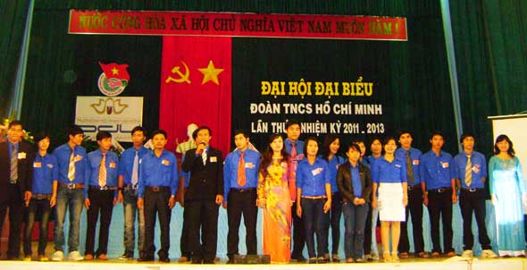 Đại hội đại biểu Đoàn Thanh niên Cộng sản Hồ Chí Minh Trường Đại học Phạm Văn Đồng lần thứ II nhiệm kỳ 2011 - 2013 thành công tốt đẹp