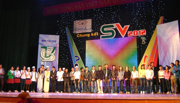 Trường ĐH Phạm Văn Đồng tổ chức thành công đêm chung kết SV2012