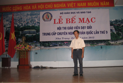 Trường Đại học Phạm Văn Đồng đạt giải cao trong hội thi giáo viên dạy giỏi TCCN toàn quốc năm 2012 tổ chức tại Nha Trang