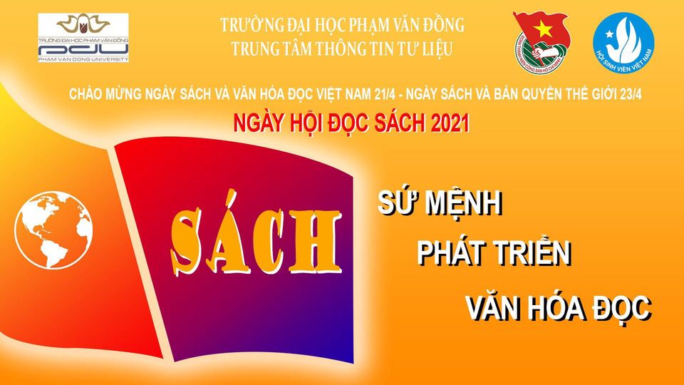 Trường Đại học Phạm Văn Đồng tổ chức các hoạt động hưởng ứng Ngày Sách Việt Nam 21/4