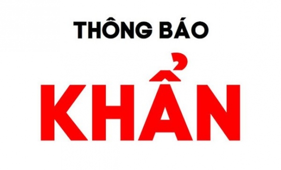 Thông tin khẩn về phòng, chống dịch COVID-19