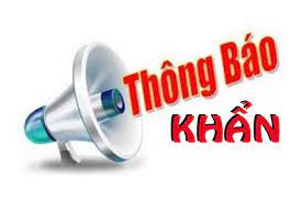 Thông báo về việc cho sinh viên, học viên nghỉ học và triển khai các biện pháp ứng phó khẩn cấp với cơn bão số 4 năm 2022