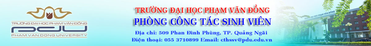 Phòng Công tác - Học sinh Sinh viên