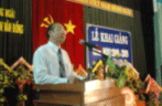 Trường Đại học Phạm Văn Đồng khai giảng năm học 2008 - 2009